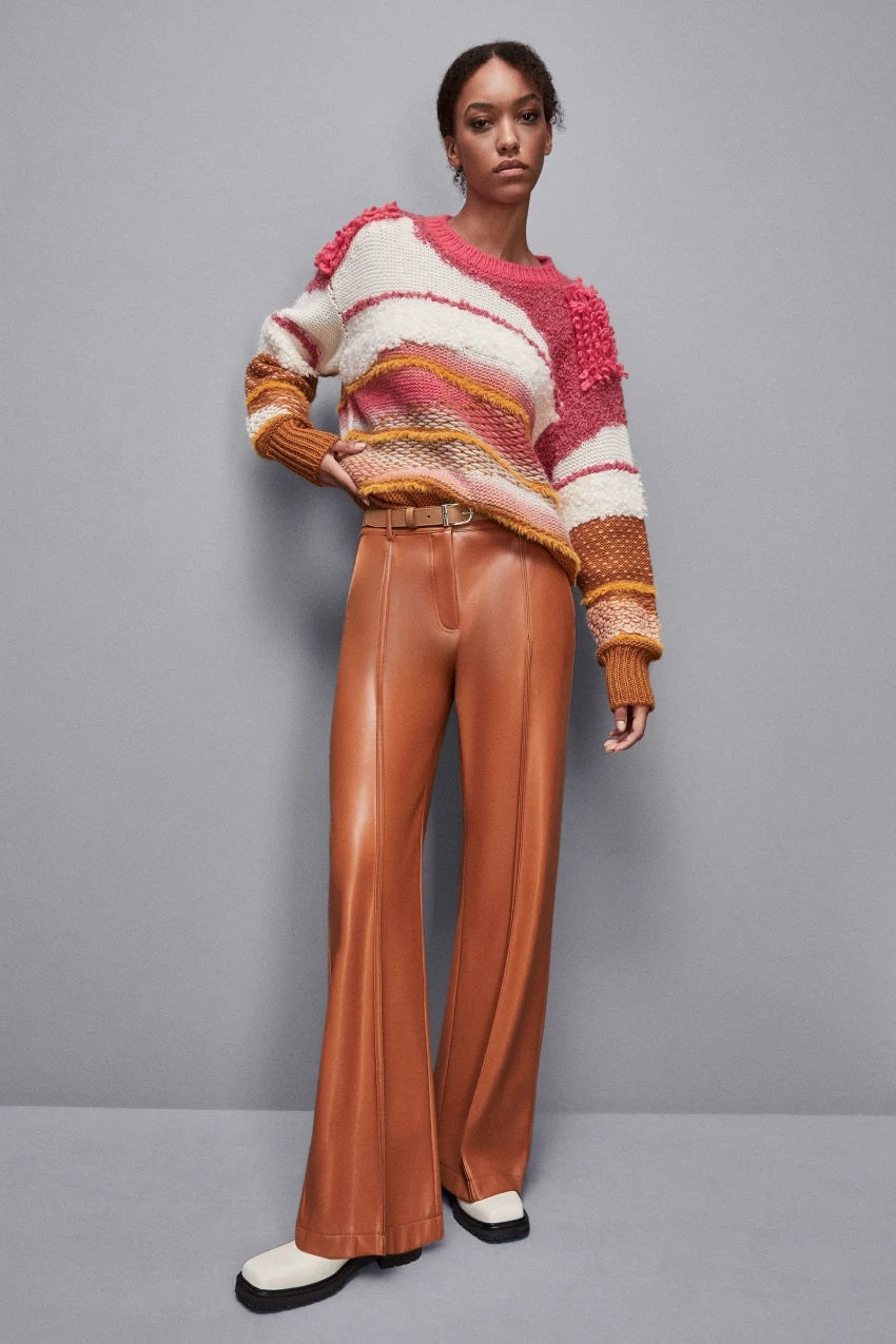 PATRIZIA PEPE 売れ筋商品|||パトリツィア ペペ ニット&セーター アウター レディース Sweaters Orange Patrizia Pepe women's ribbed knit dress 2a2735k186 Orange