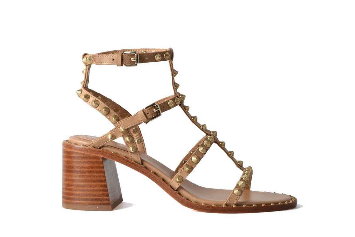 Studded block heel on sale sandal