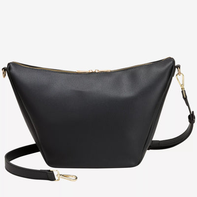 EVERY OTHER BAG LARGE GRAINED V LINE WITH REMOVABLE STRAP & HANDLE 121092