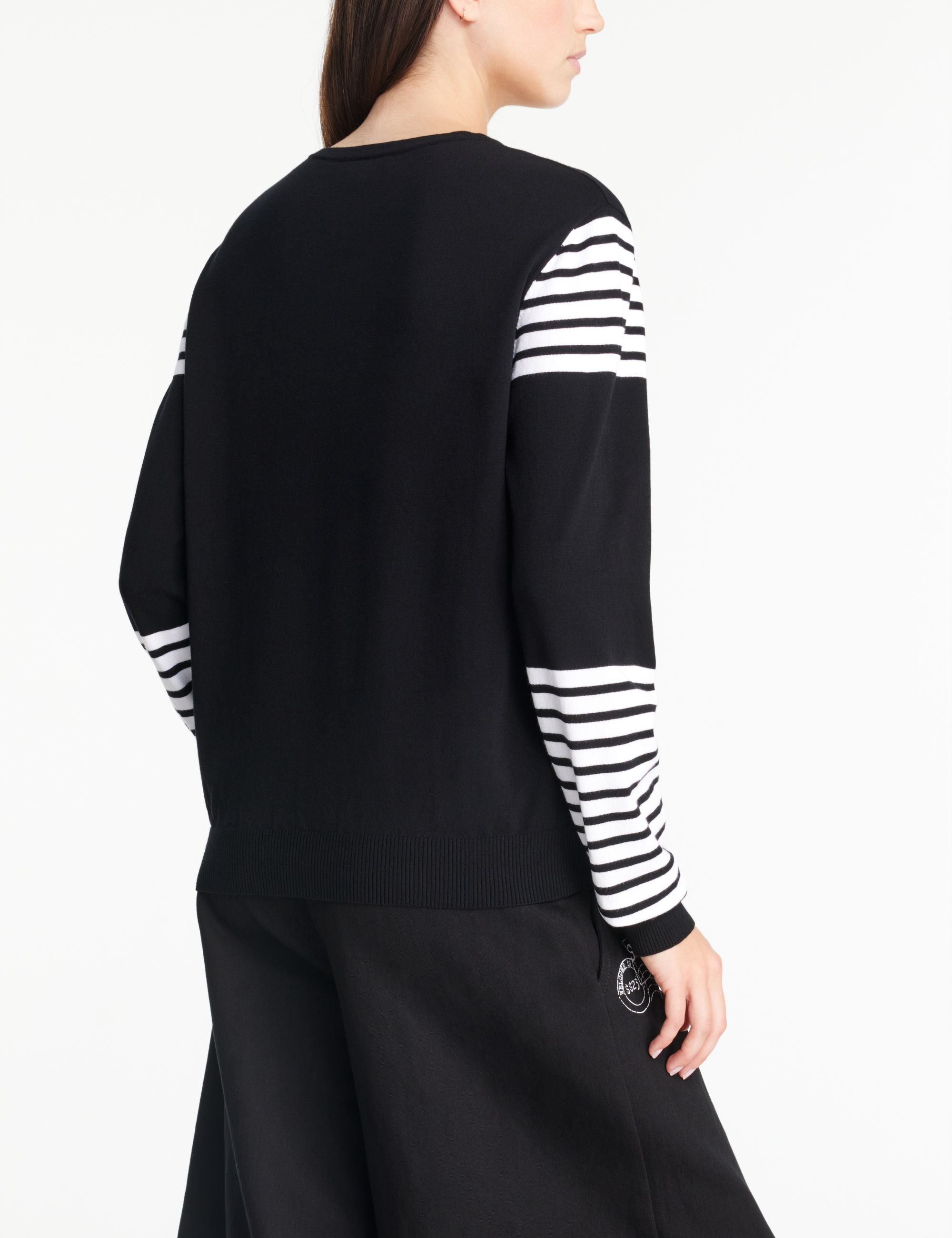 Sarah Pacini Mesh Sweater long sleeve – Optionsforher