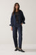 SUMMUM JEANS BARREL LEG LEOPARD REVERSE 4s3061-5185