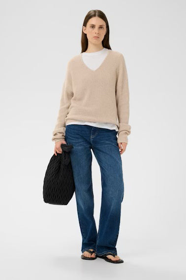 INWEAR BAG STRETCH TEXTURED SHOPPER WITH GUSSET & FEET 30112469/194008 SAMI