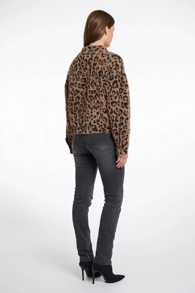 RINO&PELLE JACKET ANIMAL SUPER SOFT BOX JACKET BUTTON DETAIL 5012511 BUBBLY
