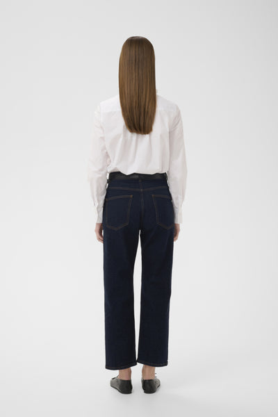 INWEAR SHIRT STRETCH RUFFLE PLAKET AND RUFFLE COLLAR 30112193/300001 CAPELLA