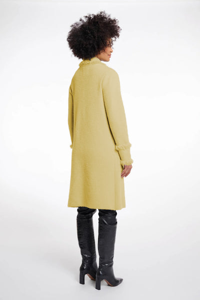 RINO&PELLE COAT SOFT EYELASH FRAY TRIM 5002612 CATENA