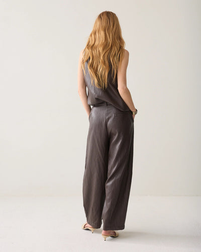 SUMMUM TROUSER TAPERED ECO LEATHER 4s3043/12526