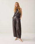 SUMMUM TROUSER TAPERED ECO LEATHER 4s3043/12526
