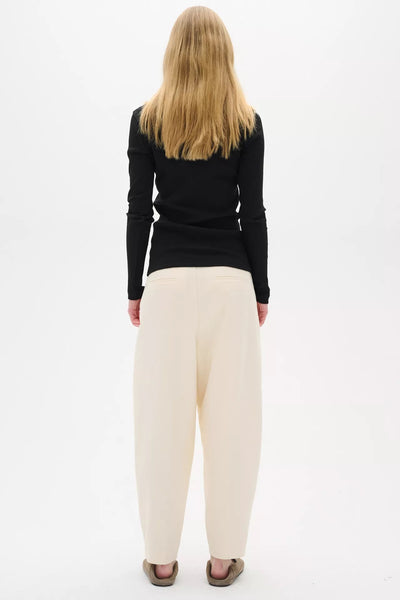 INWEAR TOP SLIM FIT V NECK LUREX RIB LONG SLEEVE 30111094 DAGNA