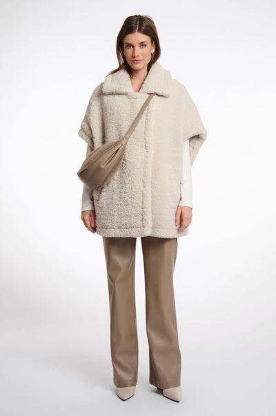 RINO & PELLE BAG CROSS BODY FAUX FUR AND ECO LEATHER 7002512 DALINA