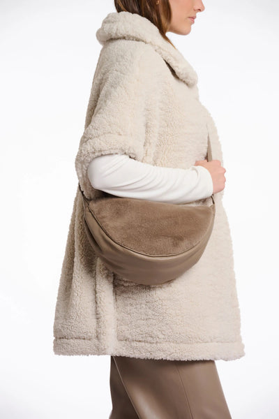 RINO & PELLE BAG CROSS BODY FAUX FUR AND ECO LEATHER 7002512 DALINA