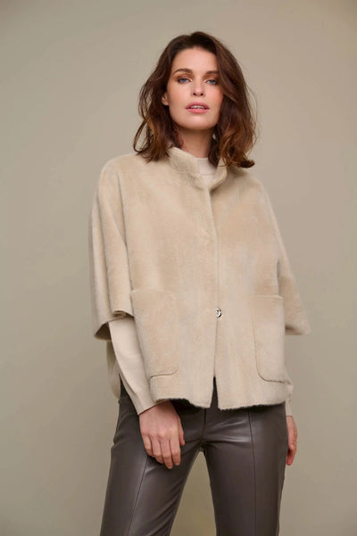 RINO & PELLE FAUX FUR CAPE 7002310CPDEWI