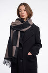 RINO & PELLE SCARF WOVEN GEO TASSLED 57002611 ESEN