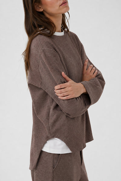 INWEAR TOP TENCEL ROUND RECK HI LO HEM 30109922/1813071 GINCENT