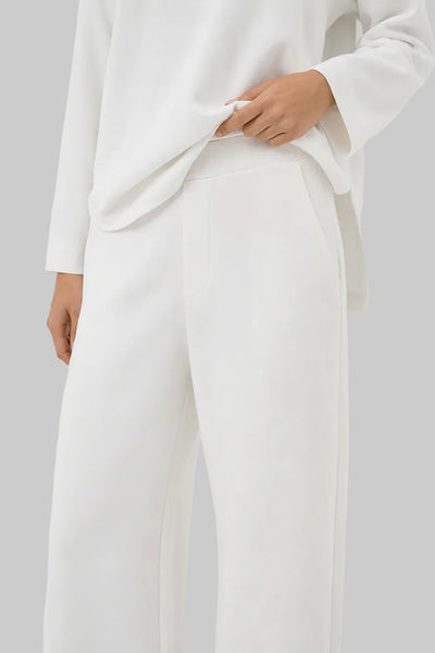 INWEAR TROUSER TENCEL WIDE LEG MOCK FLY ELASTIC WAIST 30109909/300001 GINCENT
