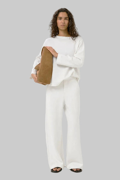 INWEAR TROUSER TENCEL WIDE LEG MOCK FLY ELASTIC WAIST 30109909/300001 GINCENT