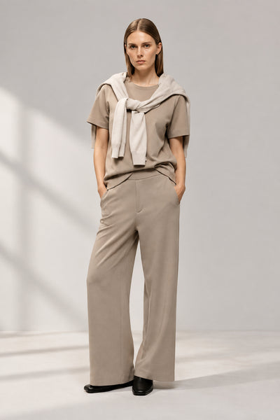 INWEAR TROUSER TENCEL WIDE LEG  ELASTIC WAIST 30109909/161406 GINCETTE