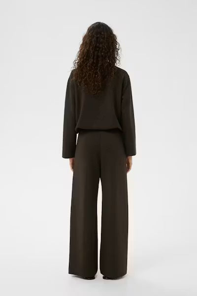 INWEAR TROUSER TENCEL WIDE LEG MOCK FLY ELASTIC WAIST 30109909/191109 GINCETTE