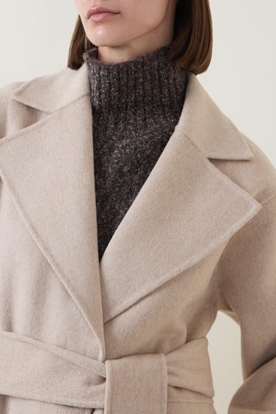 INWEAR BIB/VEST MELANGE HIGH NECK OPEN SIDES HI LO HEM 30111052 GRAIA