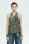 IXOS TOP CHIFFON PRINT SLEEVELESS SMOCK DETAIL 32022-009 HARLEY