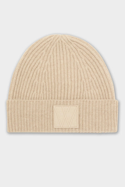 INWEAR BEANIE RIB LAMBSWOOL WITH PATCH LOGO 30109779/134031 KAXY