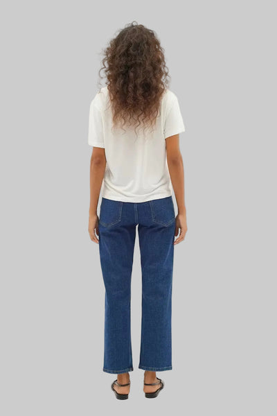 INWEAR TOP MODAL MIX V NECK SHORT SLEEVE TEE 30109353/110701 LILLIANA