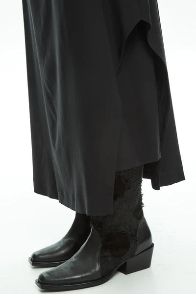 MALLONI MLO SKIRT DOUBLE LAYERED CUT OUT DETAIL ON SIDE P25I80360-0141PI PINNOCCHIO