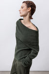 LOTUS EATERS SWEATER CROPPED CHUNKY KNIT XVLA/001