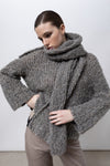 LOTUS EATERS SWEATER CROPPED CHUNKY KNIT XVLA/001