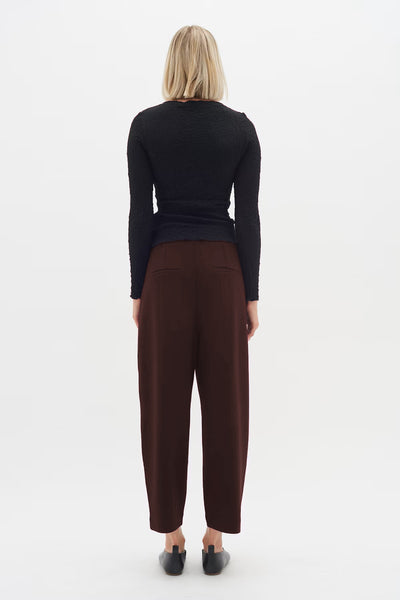 INWEAR TROUSER TENCEL PLEAT BARREL LEG 30110151/191109 PANNIE