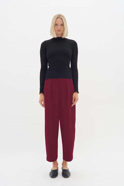 INWEAR TROUSER TENCEL PLEAT BARREL LEG 30110151/191724 PANNIE