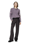 BEATE HEYMANN TROUSER WIDE LEG CHEVRON LEG TAPE 423-29