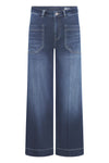 RAFFAELLO ROSSI JEAN SUPER SOFT LYOCELL 6/8 LEG WITH PATCH POCKETS 207868/9378-875 MIRU