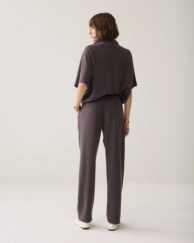 SUMMUM TROUSER SOFT SCUBA PINSTRIPE 4s2854-30716