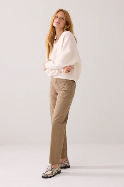 SUMMUM TROUSER TAPERED STRETCH TWILL POCKET DETAIL 4s2852-12194