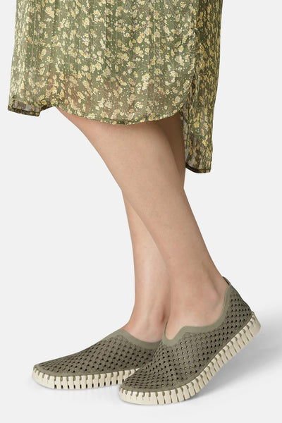 ILSE JACOBSEN SHOE TULIP 3275-410 ARMY