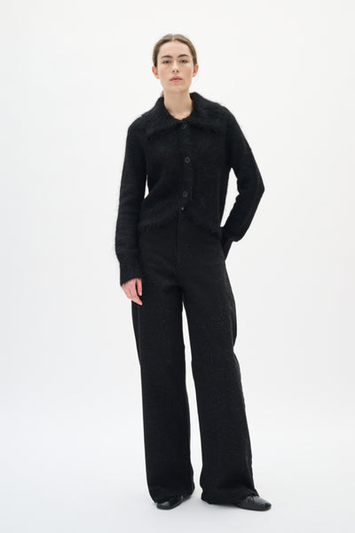 INWEAR CARDIGAN ALPACA MIX CROPPED PENGUIN TUX HEM 30112068 TELLO