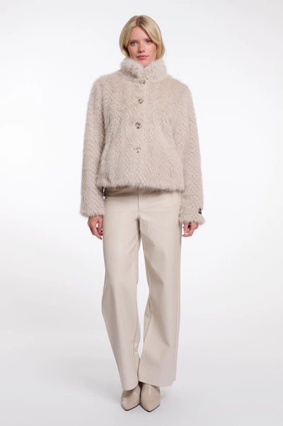 RINO & PELLE JACKET LONG HAIR FAUX FUR 7022611 VIE