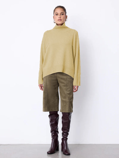 NOTSHY SWEATER CASHMERE HIGH NECK SEAM DETAIL NF1I003 WENDY
