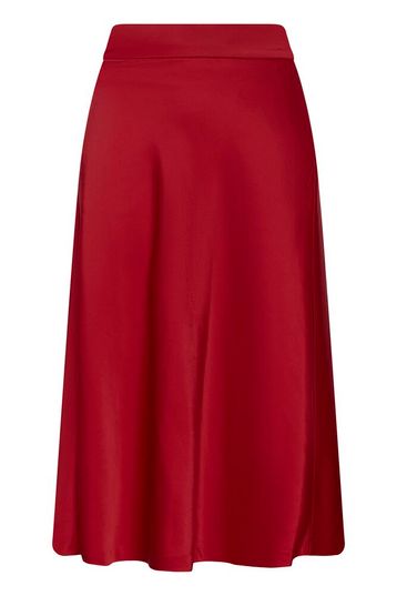 INWEAR SKIRT MAXI POLYSATIN ELASTICATED BACK 30106791/191724 ZILKY