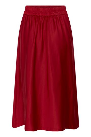 INWEAR SKIRT MAXI POLYSATIN ELASTICATED BACK 30106791/191724 ZILKY