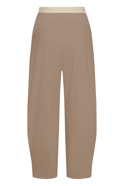 RAFFAELLO ROSSI TROUSER PLEAT CUFF WITH LOGO WAISTBAND AND MOCK FLY 024462/9887-628 HALE