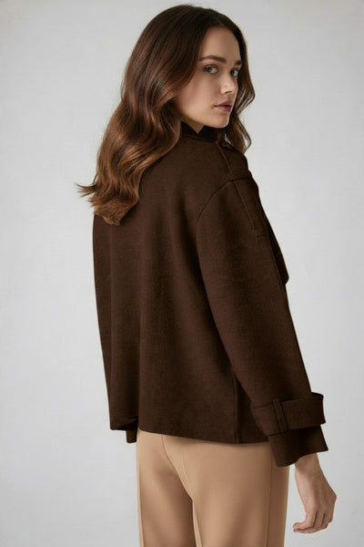 NOTSHY JACKET CASHMERE CROP TRENCH NF0U002 TALITA
