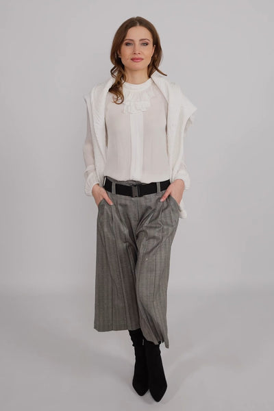 BEATE HEYMANN SWEATER RAISED TONE ON TONE TWIG 442-20