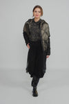 BEATE HEYMANN TOP JERSEY CIRCLE PRINT WITH APPLIQUE 429-9