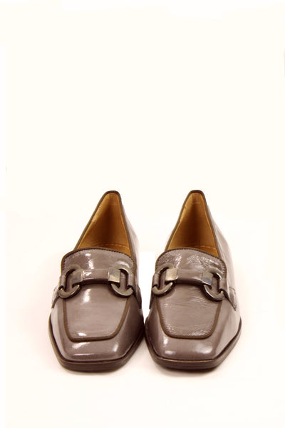 PEDRO MIRALLES LOAFER PATENT WITH METAL SNAFFLE BIT 24037