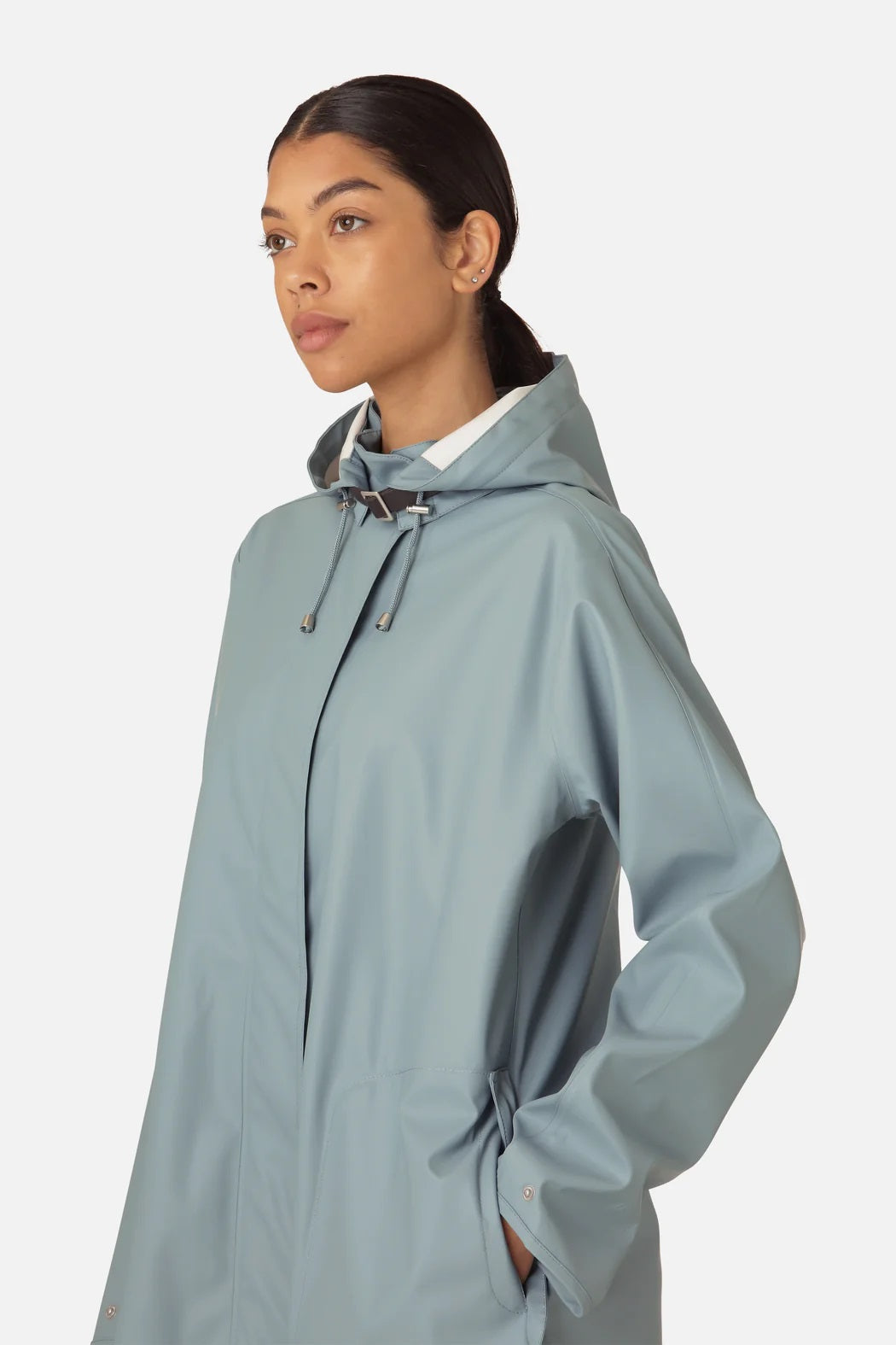 Powder blue raincoat hotsell